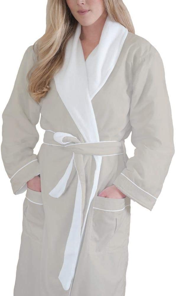 Price:$119.00    Small Linen Essentials Long Bathrobe by Jennifer Adams  Clothing