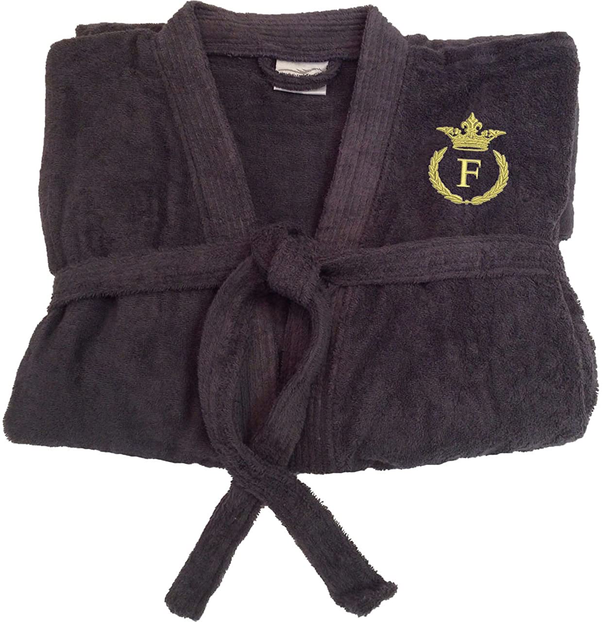 Price:$59.95 Key Your Spirit KYS Monogrammed Crown Terry Robe at Amazon Women’s Clothing store