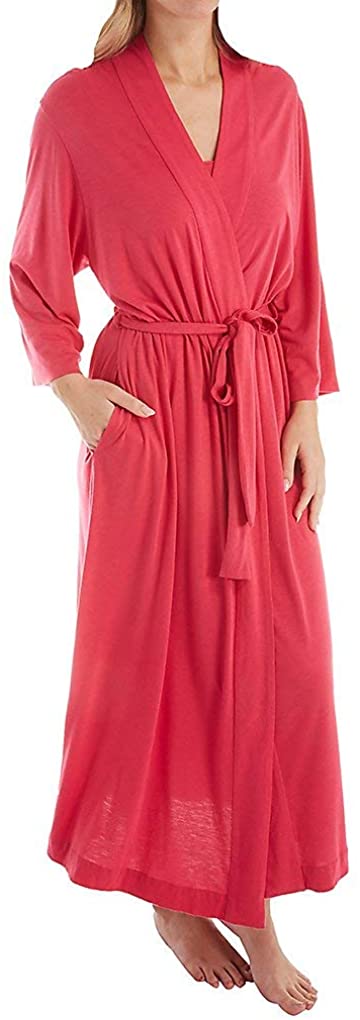 Price:$98.00 Natori Women's Shangri-la 49 Inch Robe S88274 XL Dark Watermelon at Amazon Women’s Clothing store