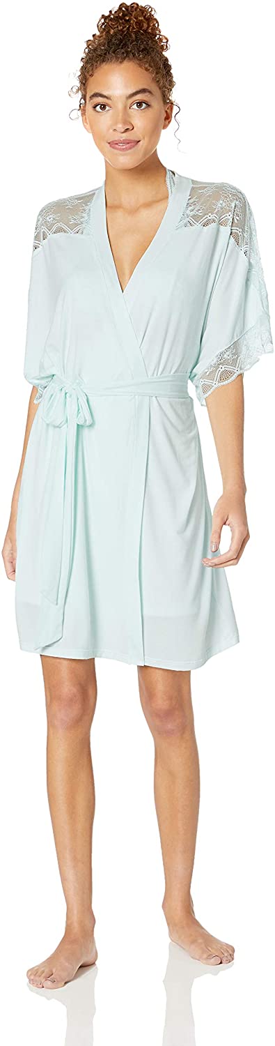Price:$87.08 Eberjey Women's Georgina Date Robe at Amazon Women’s Clothing store