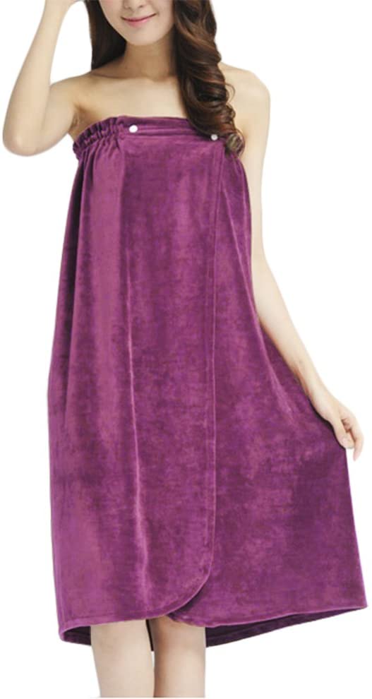 Price:$13.97    Bath Towel Women Absorbent Microfiber Shower Bath Towel Skirt Sexy Soft Velvet Bathrobe Spa Beach Swim Bath Shower Drying Towel Wrap Cover Up for Home Hotel Nightgown Bath Body Wrap  Clothing