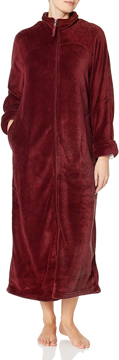 Price:$26.99 Casual Moments Women's Casual, Deep Plum, Large at Amazon Women’s Clothing store