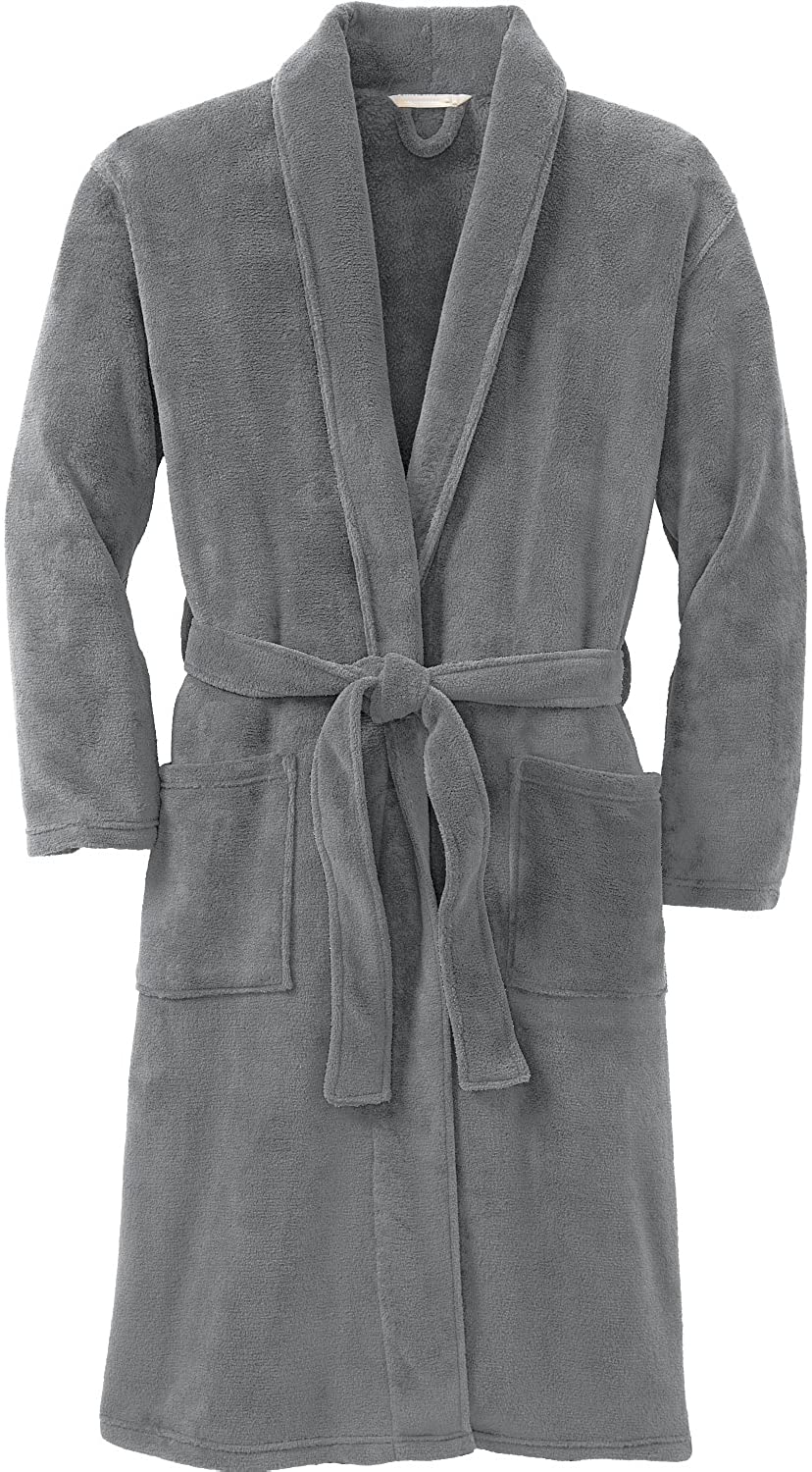 Price:$49.99 InkThread Personalized Robe Luxury Plush Soft Microfleece Customize with Monogram, Name, Or Wording at Amazon Women’s Clothing store