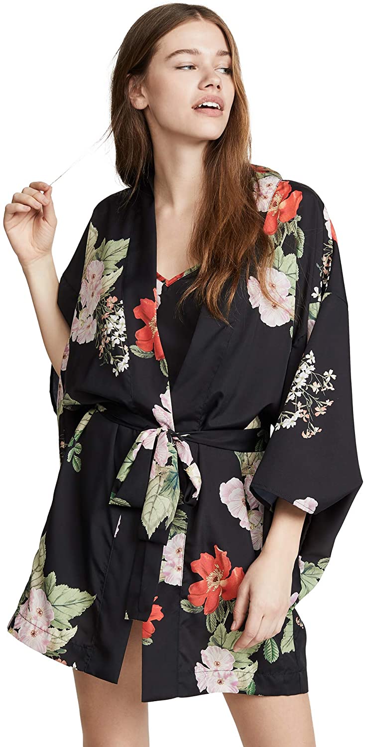 Price:$89.99 Maison Du Soir Women's Tokyo Robe at Amazon Women’s Clothing store