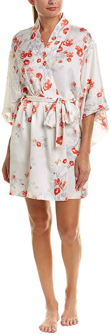 Price:$69.95 Natori Women's Printed CHAREMEUSE Robe at Amazon Women’s Clothing store