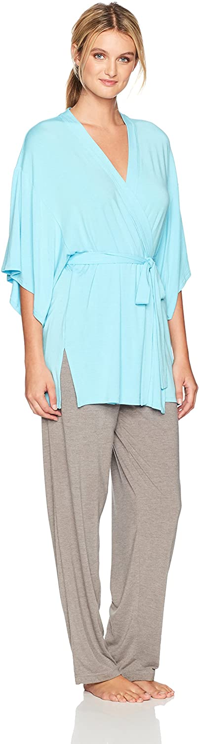 Price:$45.55 Josie by Natori Women's Josie Tees Happi Coat at Amazon Women’s Clothing store