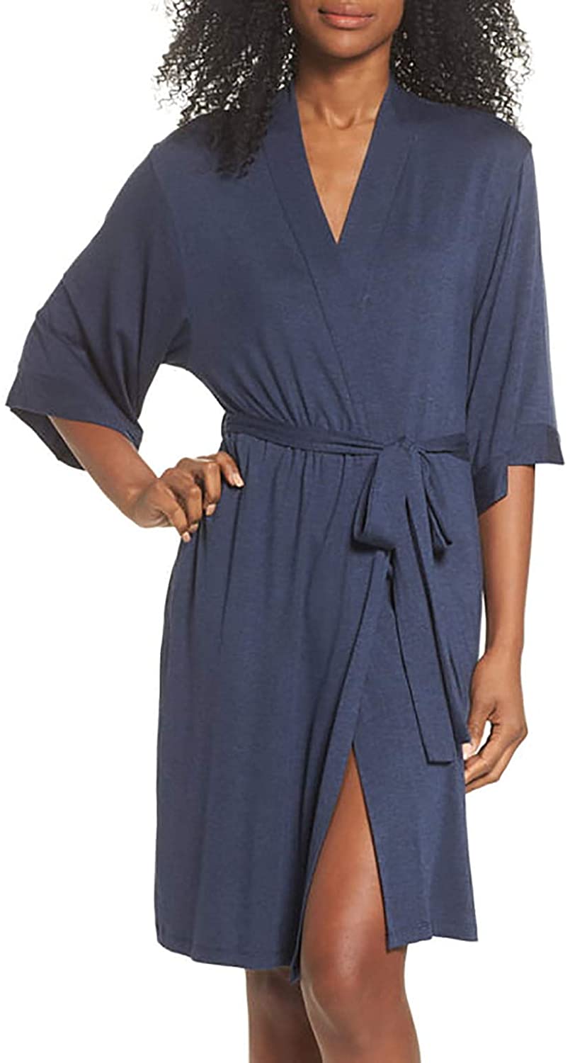 Price:$14.99 Felina Ladies Super Soft Stretch Rayon Terry Robe at Amazon Women’s Clothing store