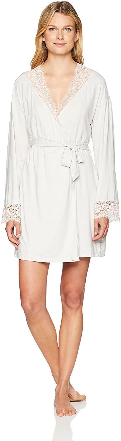 Price:$109.90 Cosabella Women's PRET-A-Porter Sleepwear Robe, 037, Large at Amazon Women’s Clothing store