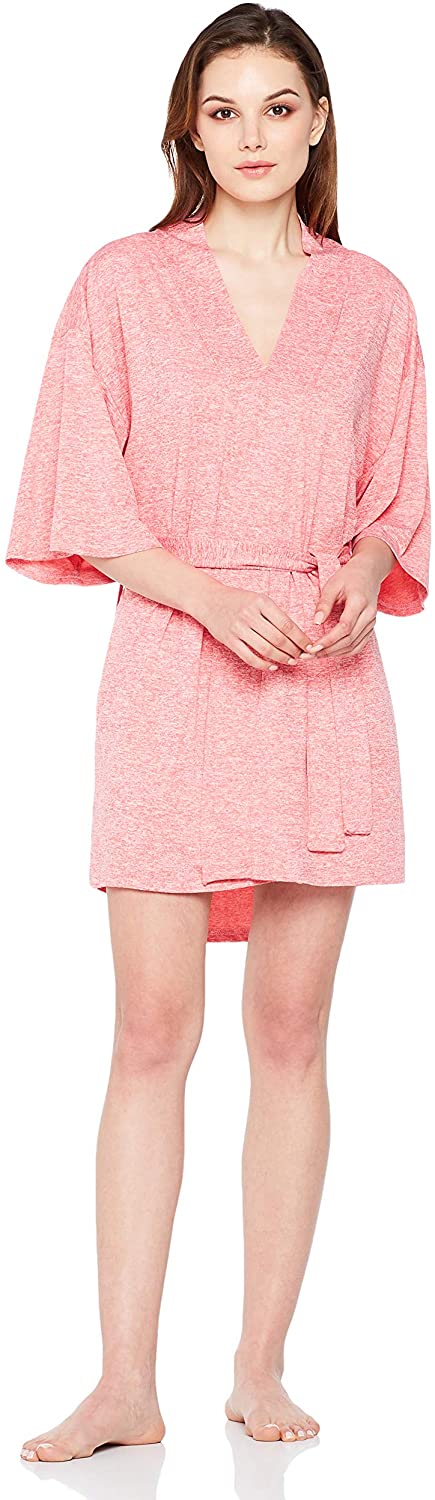 Price:$26.99    Selene Women's Lightweight Robe V-Neck Knit Soft Kimono Sleepwear S-XXL  Clothing