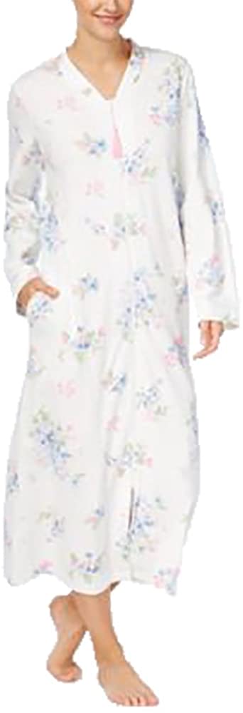 Price:$29.99 Charter Club Long Cotton Robe, Only at Macy Fall Floral XS at Amazon Women’s Clothing store