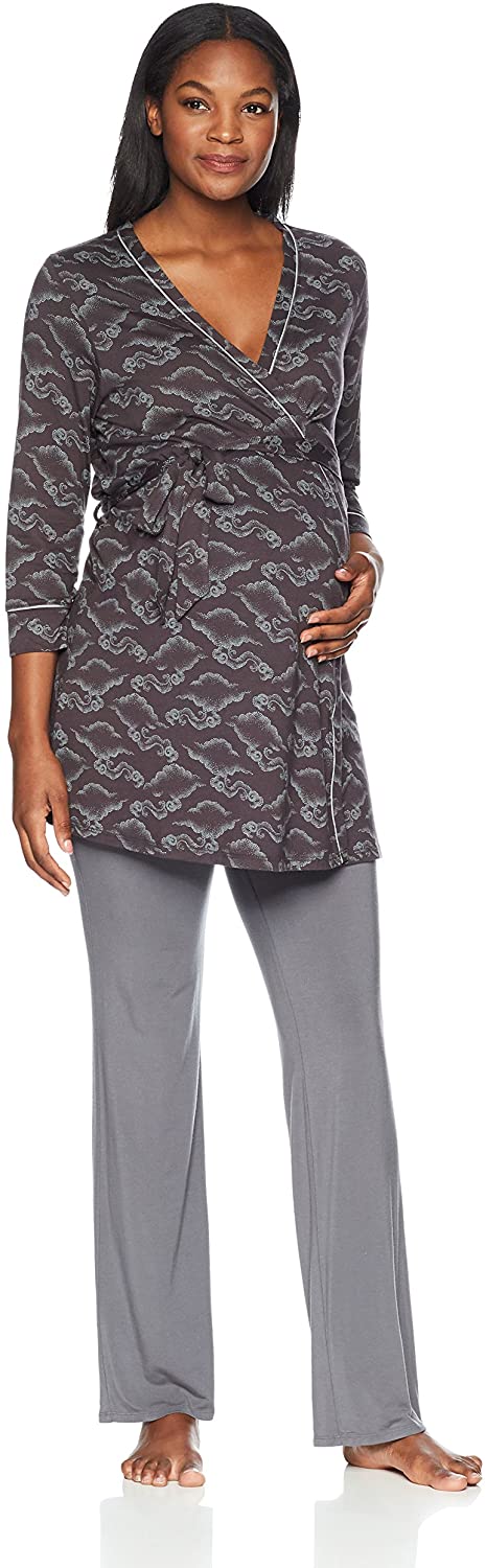 Price:$80.38 Cosabella Women's Amobp8071, Kimino Clouds/Dove Gray, Petite at Amazon Women’s Clothing store