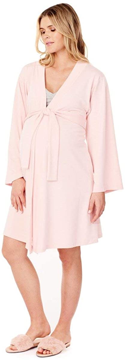 Price:$78.00 Ingrid & Isabel Women's Maternity Kimono Lounge Robe at Amazon Women’s Clothing store