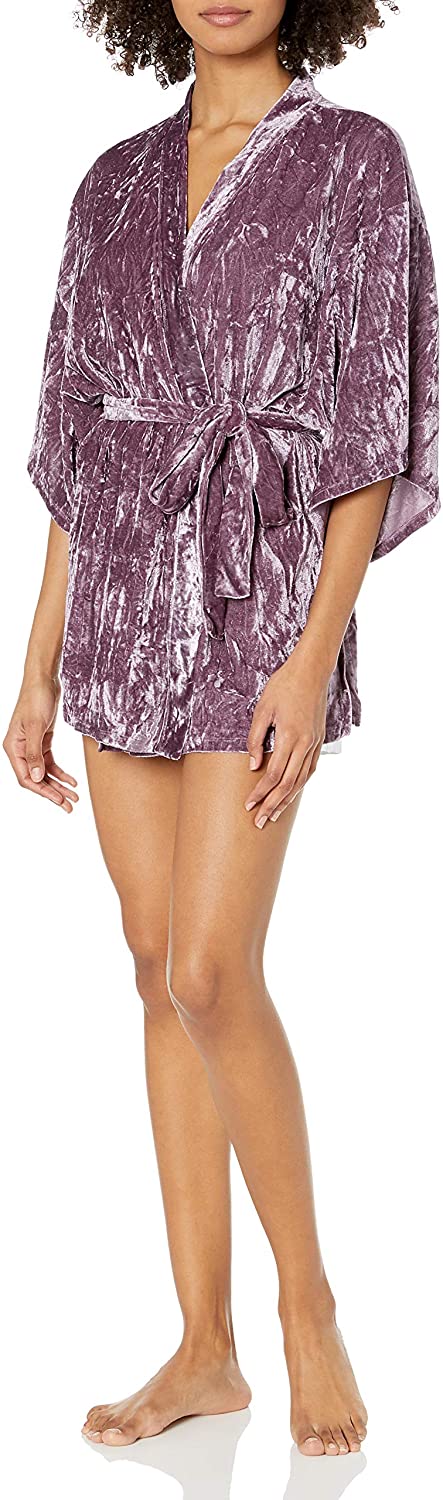 Price:$48.62 Josie by Natori Women's Velvet Crush Wrap at Amazon Women’s Clothing store