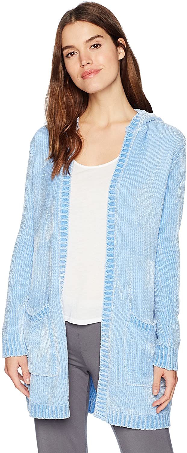 Price:$67.60 PJ Salvage Women's Chenille Cozy Robe, Blue, S at Amazon Women’s Clothing store
