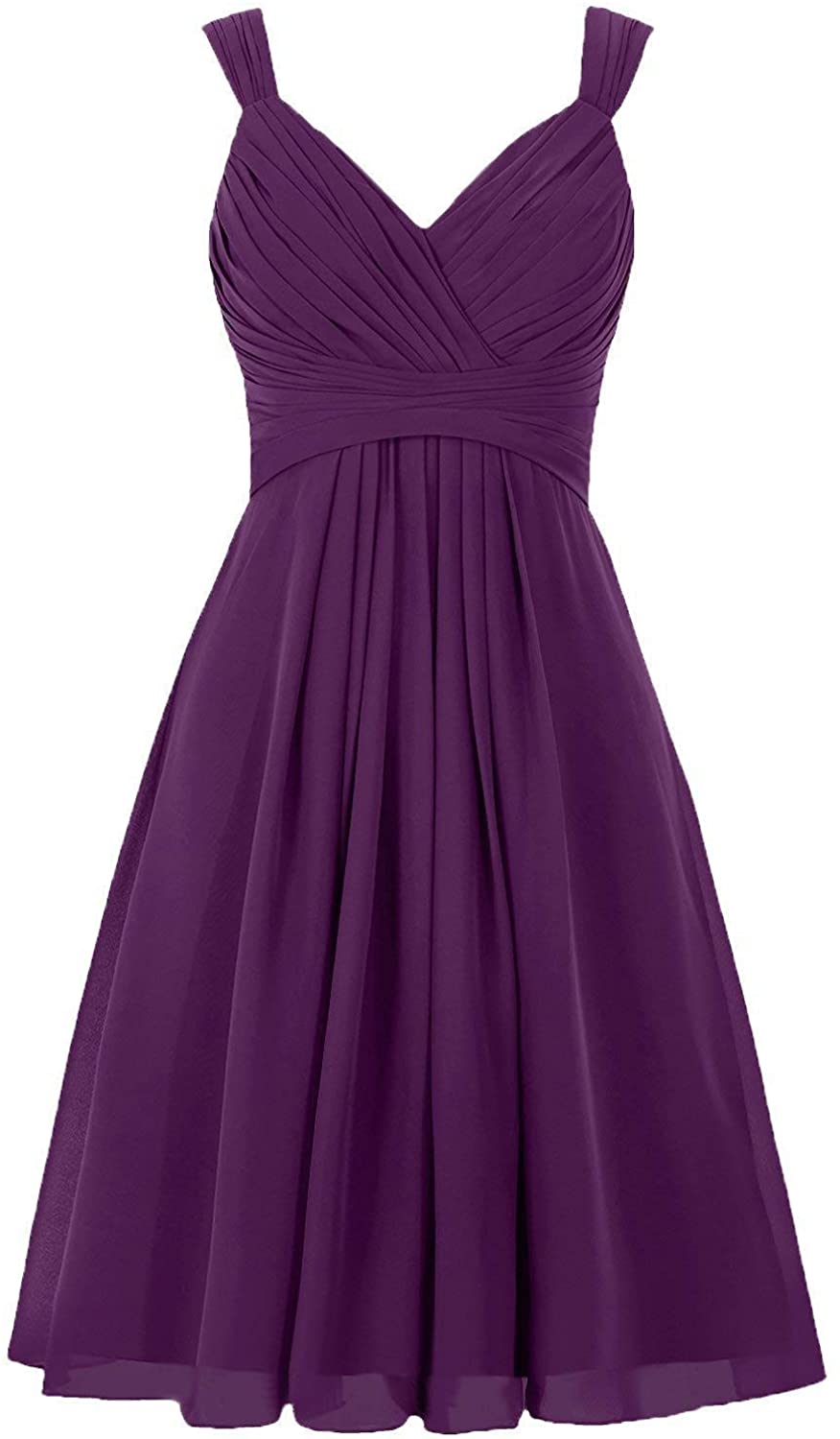 Price:$49.99    Dresspic Women's Bridesmaid Dress Empire Waist Open Back Party Dress B002  Clothing
