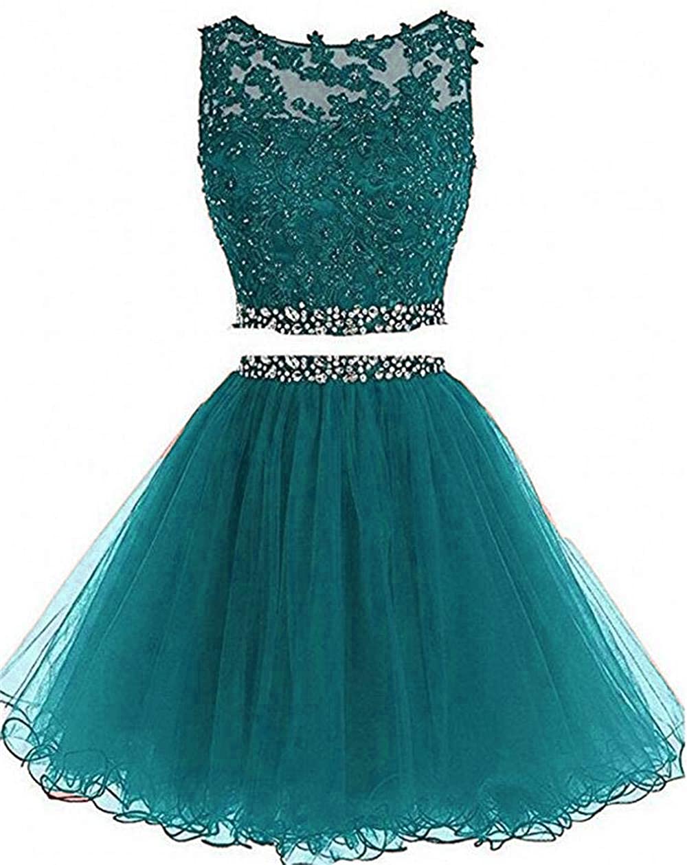 Price:$59.99    chu gu Chugu Women's Prom Dress Short For Juniors 2 Piece Cocktail Party Gown C8  Clothing