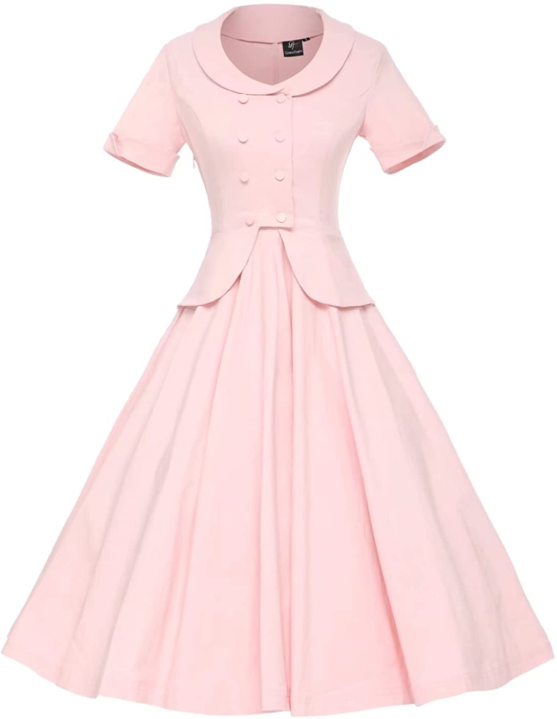 Price:$26.98    GownTown Women's Vintage 1950s Retro Rockabilly Prom Dresses  Clothing