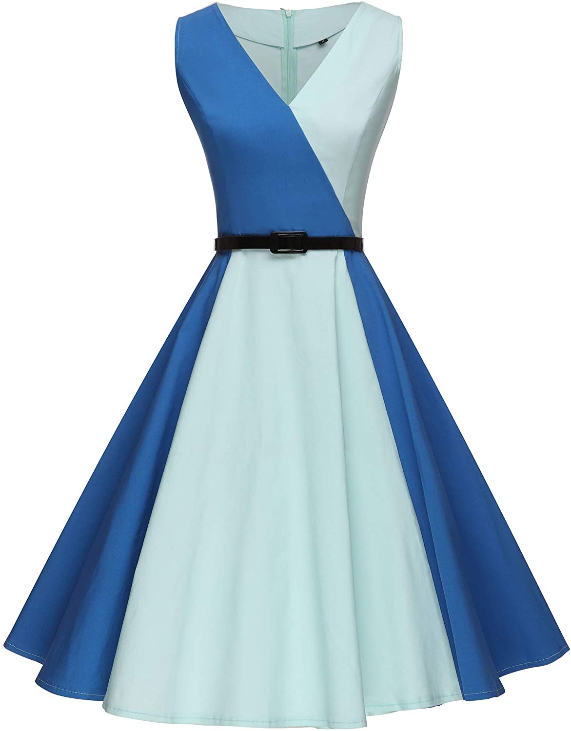 Price:$19.98    GownTown Women's 1950's Vintage Rockabilly Swing Stretchy Dress  Clothing
