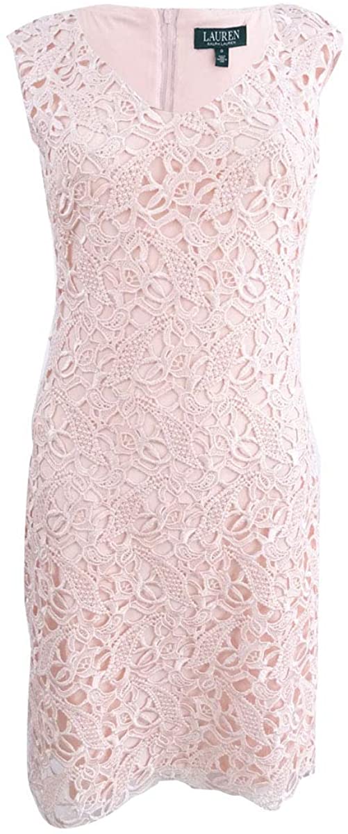 Price:$20.69    Lauren Ralph Lauren Womens Lace V-Neck Party Dress  Clothing