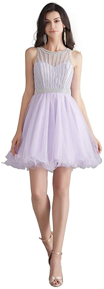 Price:$47.15 Leyidress 2018 Dress Luxury Chain Bead Cocktail Dress Short Mini Party Dress at Amazon Women’s Clothing store