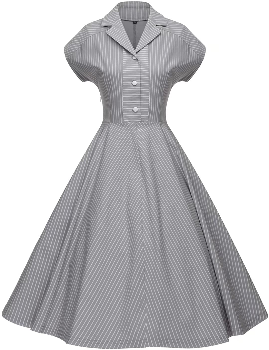 Price:$34.99    GownTown Women's 1950s Retro Vintage Cocktail Party Swing Dress  Clothing