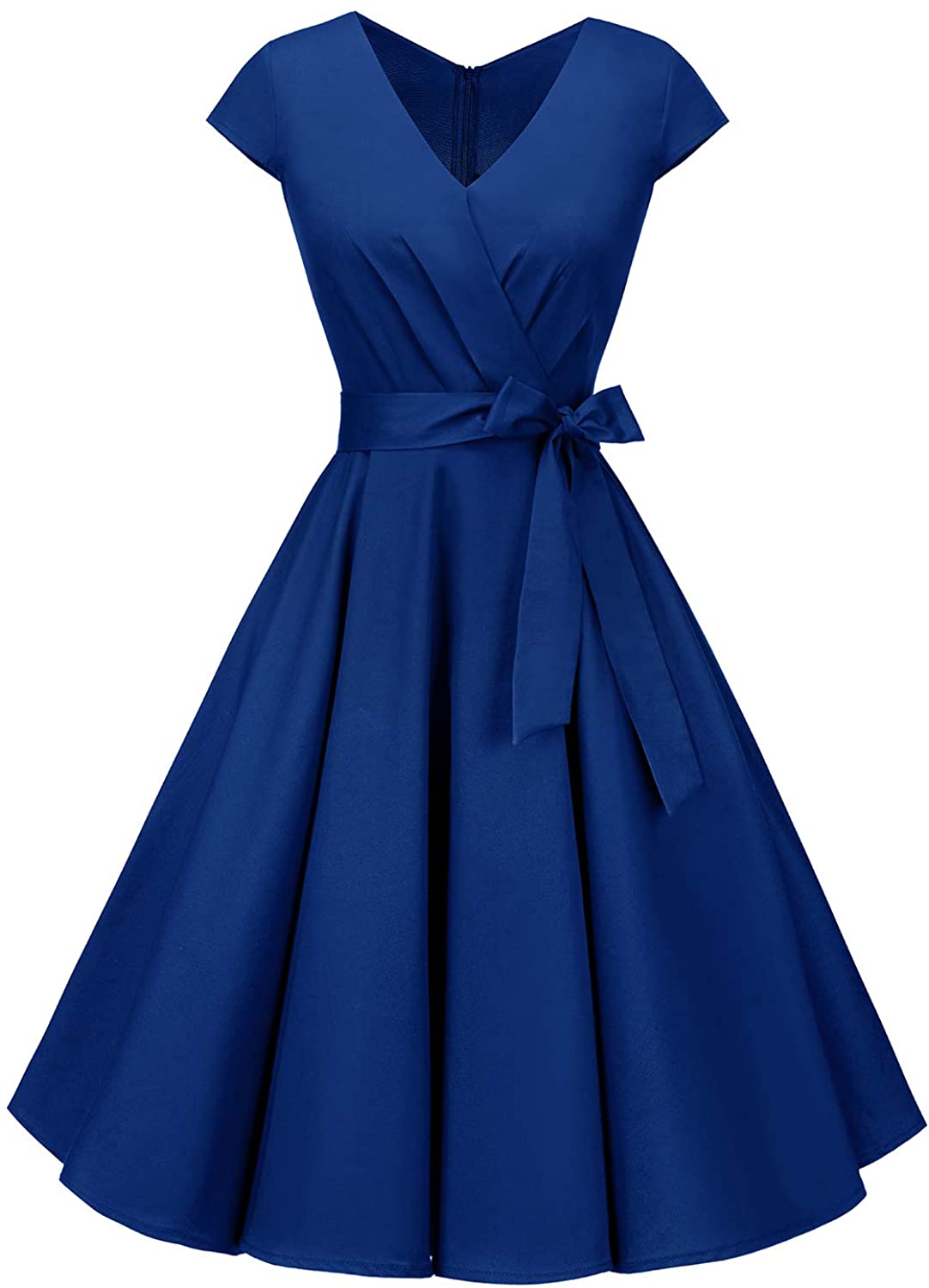 Price:$9.99    BeryLove Women's Short 1950s Vintage Cocktail Dress Rockbilly Retro Swing Dress  Clothing