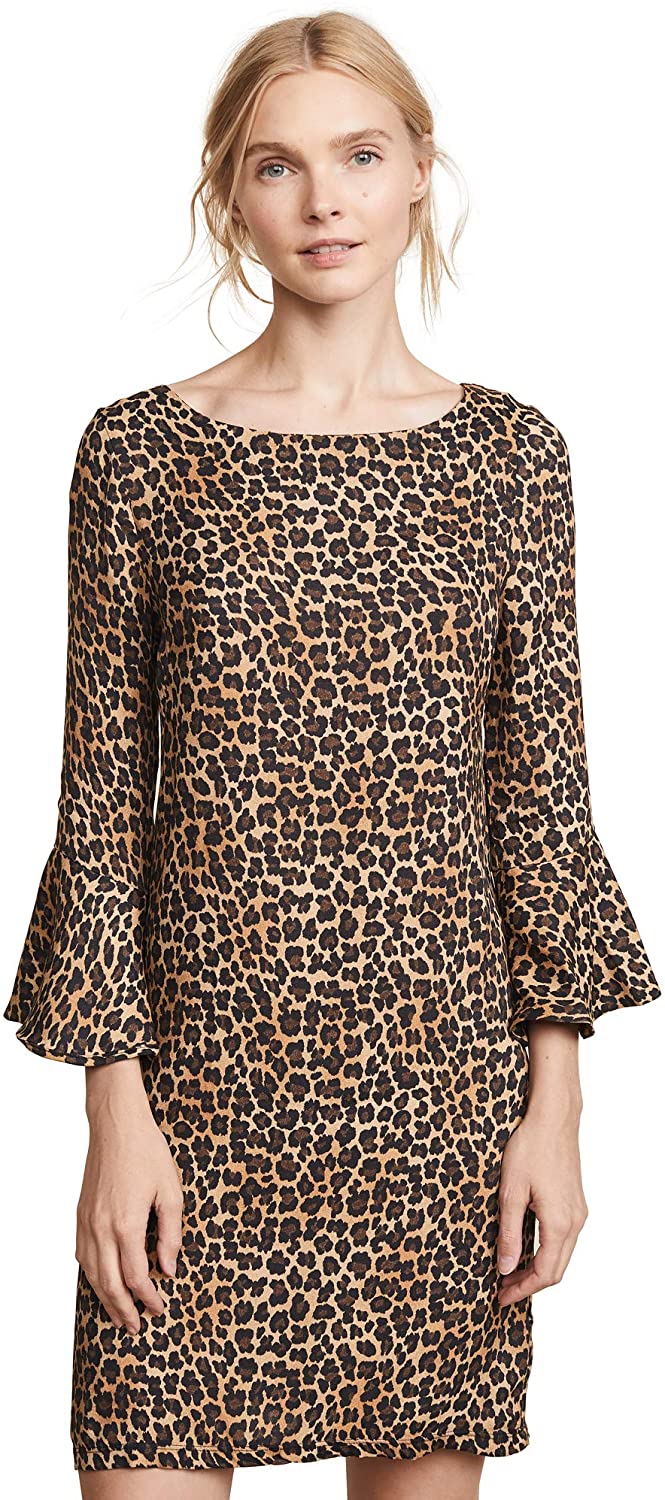Price:$15.99    Three Dots Women's Leopard Print Dress  Clothing