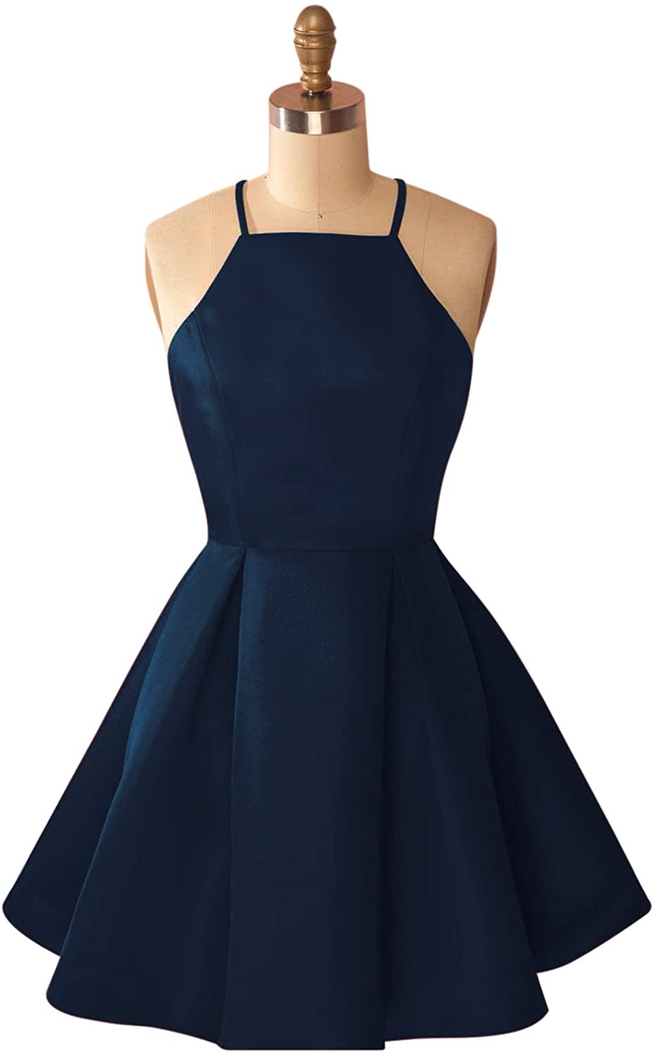 Price:$57.00    ScelleBridal Cute Strap Red Homecoming Dresses Mini Short Cocktail Party Dress  Clothing