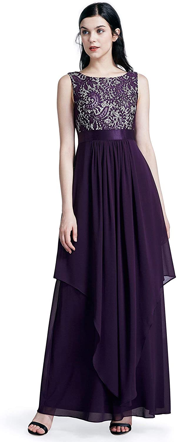 Price:$39.99    Ever-Pretty Elegant Sleeveless Round Neck Party Evening Dress 08217  Clothing