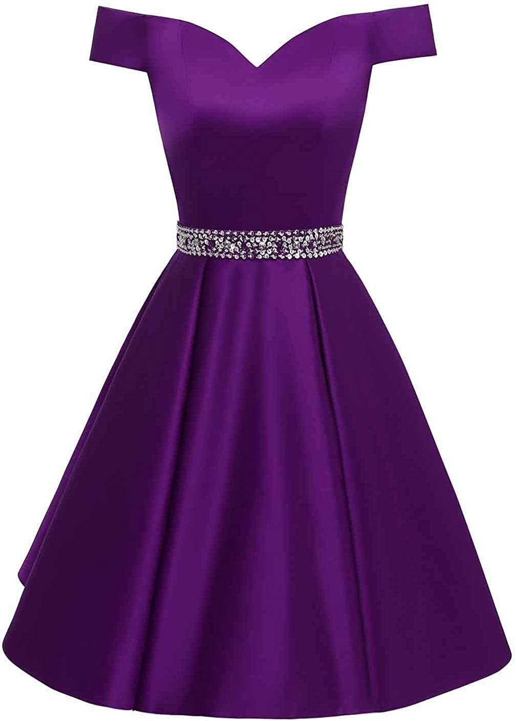 Price:$55.36    Jingliz Off The Homecoming Dress Short For Juniors Prom Evening Party Gown  Clothing