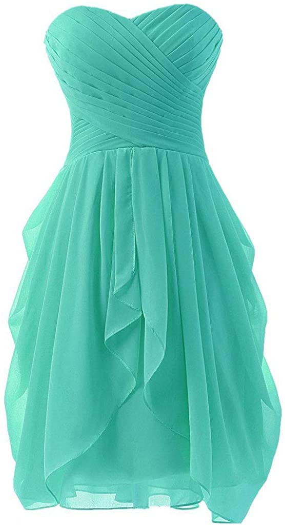 Price:$40.00    Uther Women's Bridesmaid Short Prom Homecoming Dress  Clothing