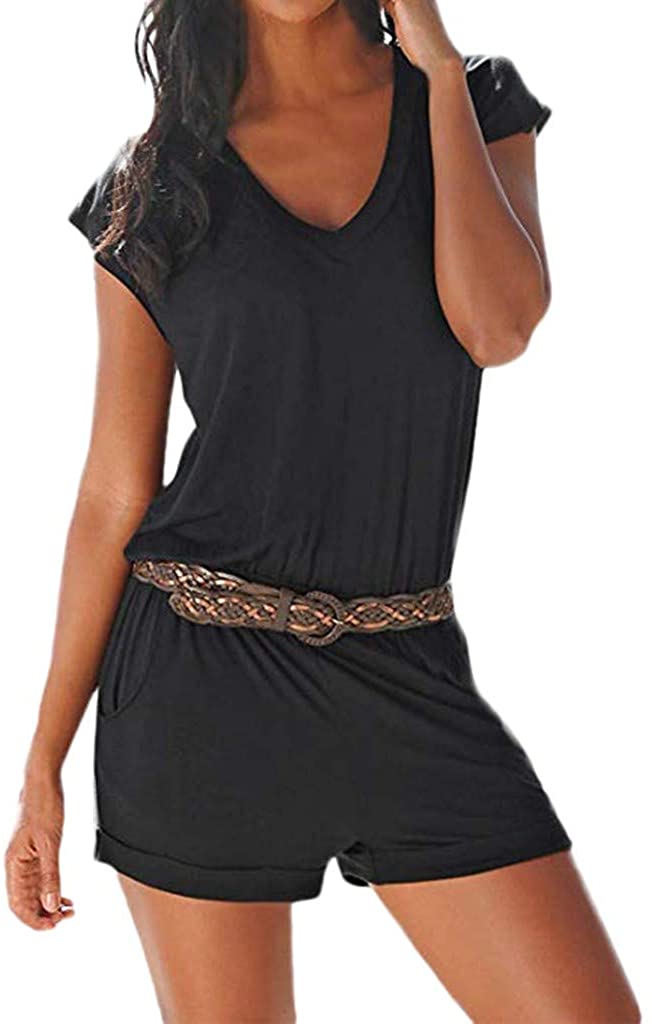 Price:$5.69    Cardigo Womens Holiday Strap Mini Playsuit Summer Shorts Jumpsuit Beach Dress  Clothing