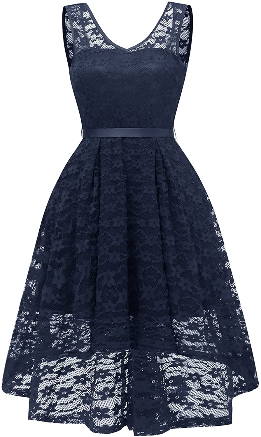 Price:$29.86    EvoLand Prom Dresses 2018 Short Navy Blue Formal Dress Dresses for Women Party  Clothing