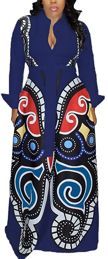Price:$20.99    LKOUS Womens Casual Cartoon Printing Short Sleeves High Waist One-Piece Jumpsuits Button Romper Playsuit  Clothing