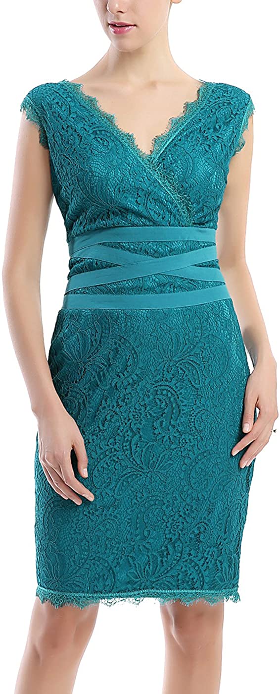 Price:$9.99 phistic Women's Lace Sheath Dress at Amazon Women’s Clothing store