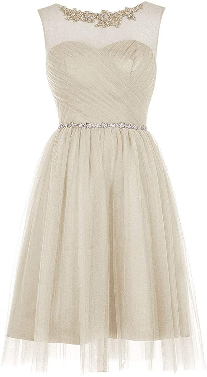 Price:$9.99    Emust Sexy A-Line Sweetheart Lace Bridesmaid Dress Backless Beading Homecoming Dresses Zipper Cocktail Dresses Champagne 10  Clothing