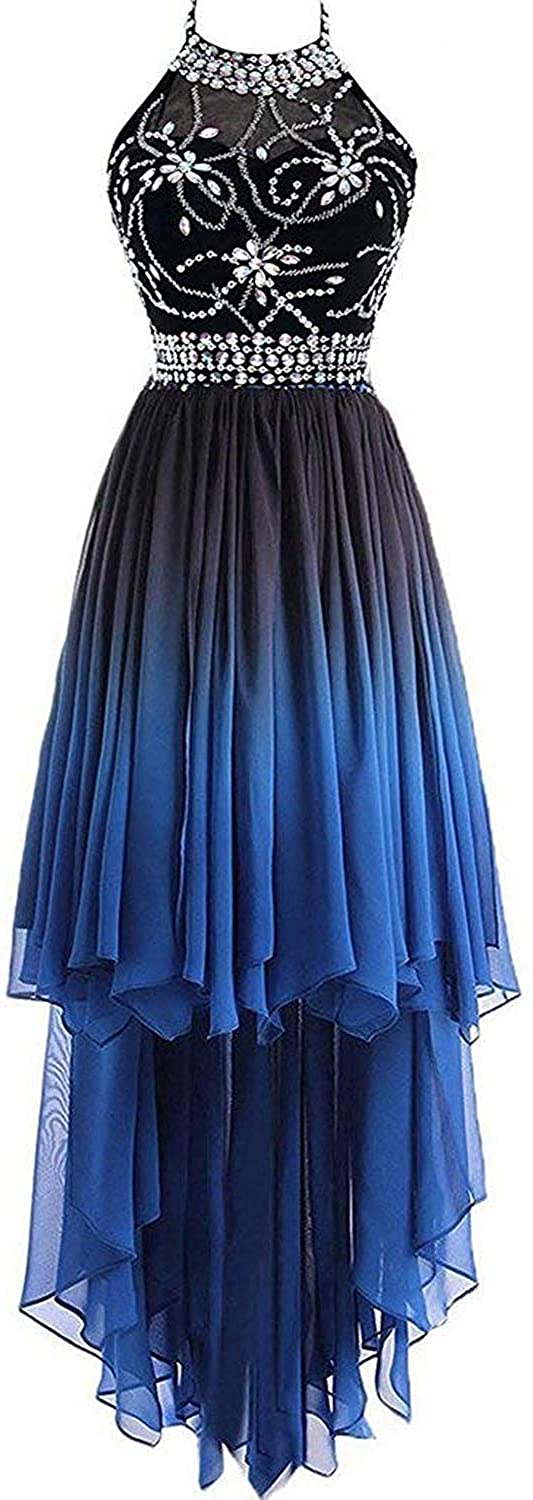 Price:$69.99    FTBY Women's Ombre Homecoming Dress Short Prom Gown Gradient Cocktail Dress  Clothing