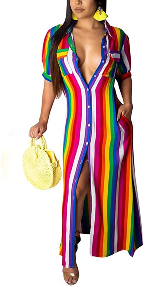 Price:$19.99 SHINFY Women Plus Size Tie Dye Maxi Dress Off Shoulder Long Dress Loose Beach Oversized O Neck Sundress at Amazon Women’s Clothing store
