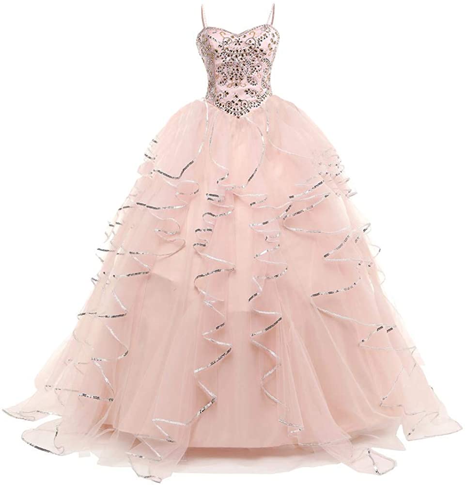 Price:$159.99 Dydsz Women's Quinceanera Dresses with Sleeves Beaded Sweet 16 Prom Dress 2 Piece D203 at Amazon Women’s Clothing store