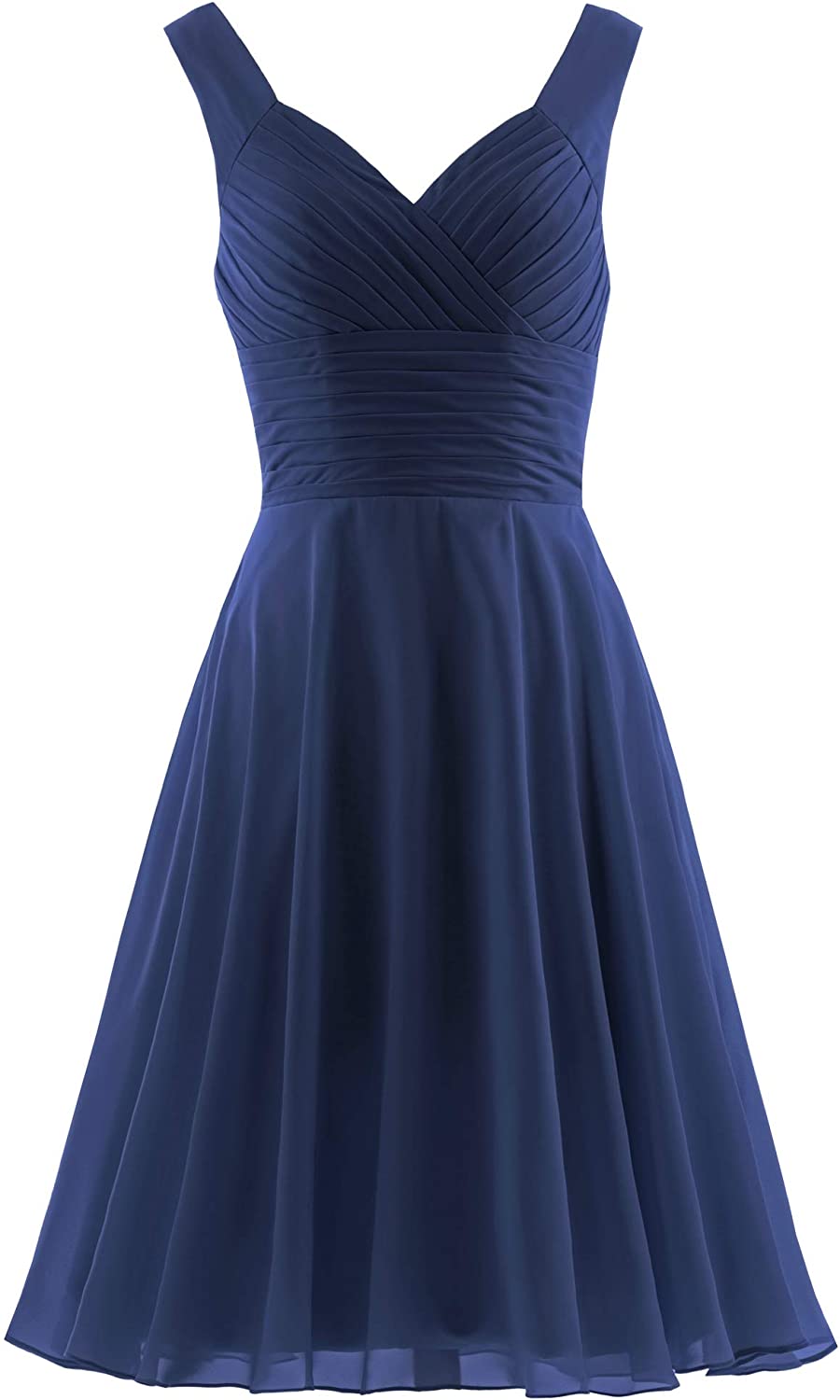 Price:$26.99    ANTS Women's Pleated Sweetheart Bridesmaid Dresses A Line Cocktail Gown  Clothing
