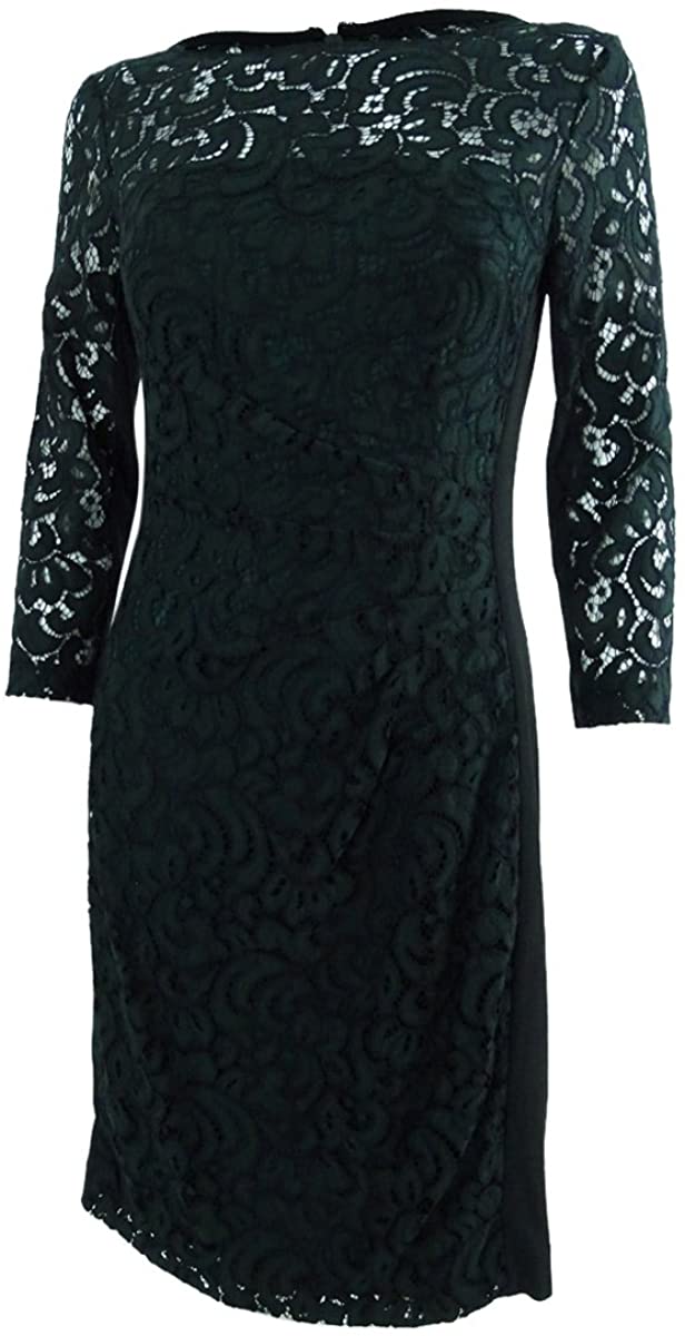 Price:$69.97 Lauren by Ralph Lauren Women's Tarala Sheath Dress at Amazon Women’s Clothing store