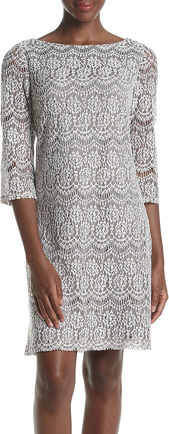Price:$29.97 Jessica Howard Women's Sequined Lace Dress (8, Taupe) at Amazon Women’s Clothing store