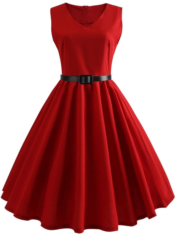 Price:$3.47     Women Dress Summer Vintage Printing Bow Bodycon Strapless Prom Dress   Clothing