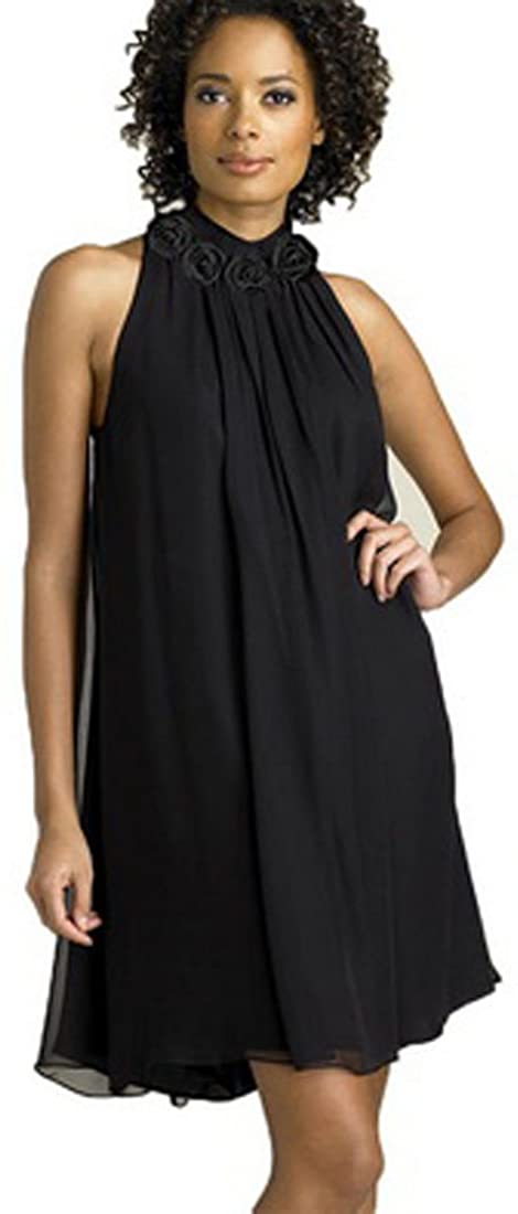 Price:$104.99    angel&lily Halter Chiffon Party Cocktail Dress  Clothing