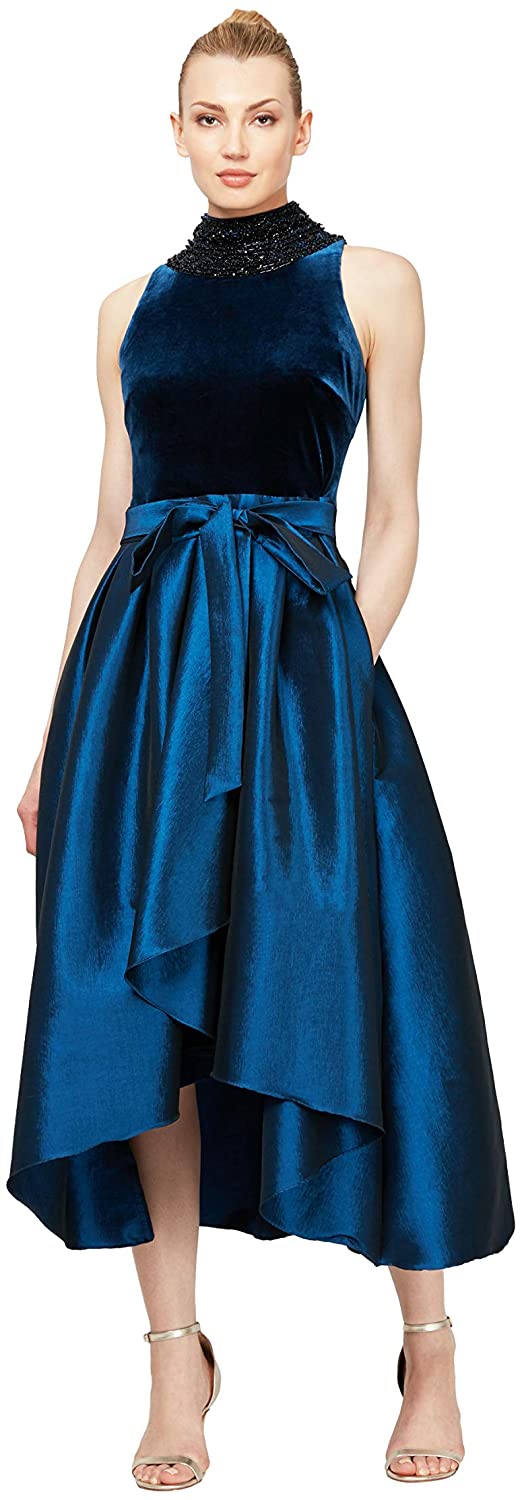 Price:$59.79 S.L. Fashions Women's Fit and Flare Party Dress at Amazon Women’s Clothing store