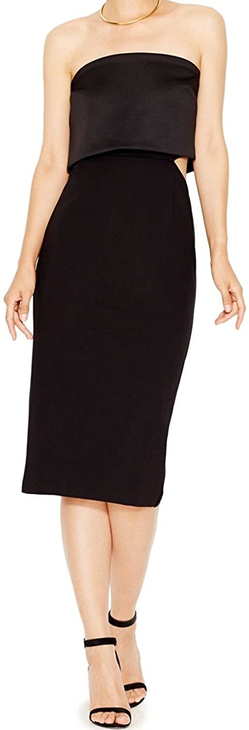 Price:$22.97    RACHEL Rachel Roy Women's Cropped Cutout Sheath Dress  Clothing