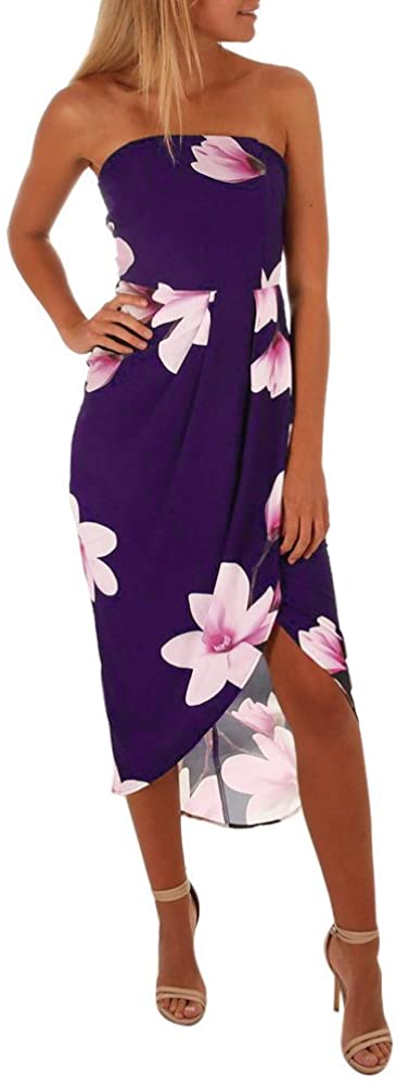 Price:$9.89 Malbaba Women Dress, Off Shoulder Floral Printed Waisted Tied Gown Wrap Long Dress at Amazon Women’s Clothing store