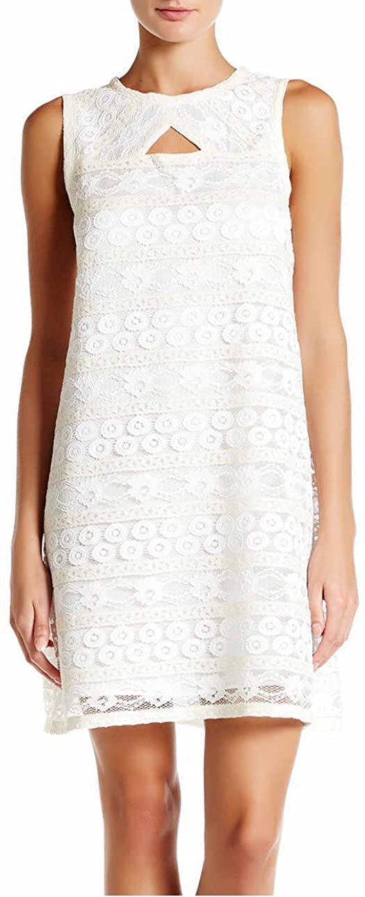 Price:$25.00    Max Studio Two-Tone Lace Dress  Clothing