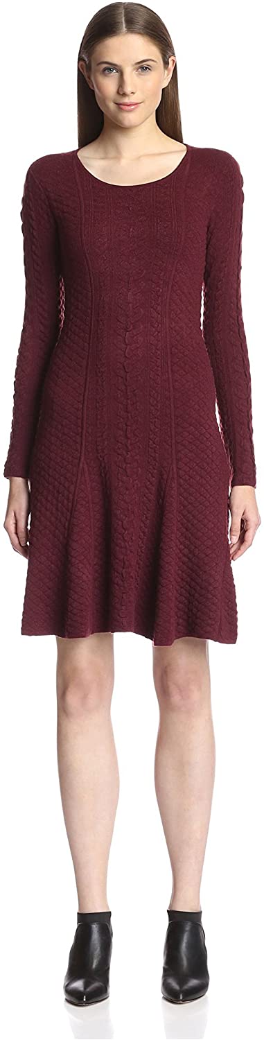 Price:$55.73    Natori Women's Textured Fit & Flare Dress  Clothing