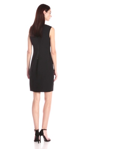 Price:$154.10    NYDJ Women's Luciana Origami Seam Fitted Sheath Dress  Clothing